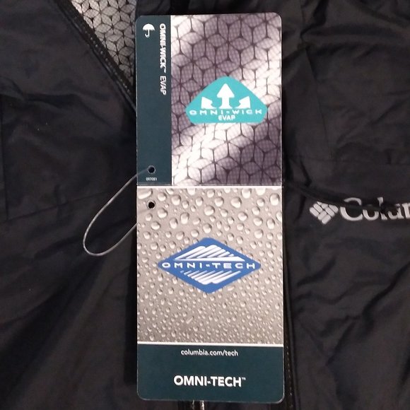 🆕Columbia Women's Whisper Ridge II Jacket, Small - Black, Brand NEW, Authentic - Picture 5 of 8